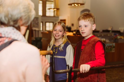 Herbstferienspiele „Leben auf der Burg“ mit Schatzsuche am Dienstag, 15. Oktober